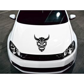 Ördögfej tuning matrica (30x36 cm)