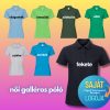 Női galléros póló logózva