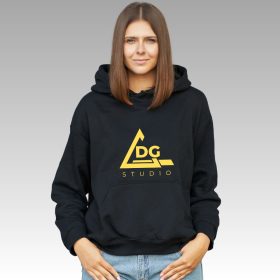 Női kapucnis pulóver logózva