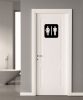WC ajtó matrica 2