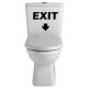 WC matrica EXIT
