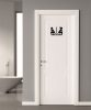 WC ajtó matrica 12