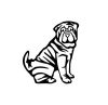 Shar pei matrica 9