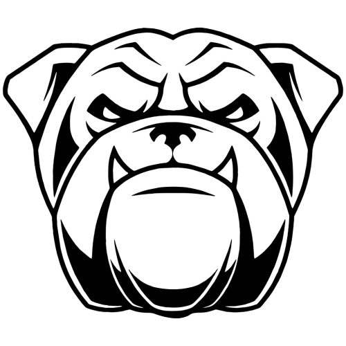 Angol bulldog matrica 9