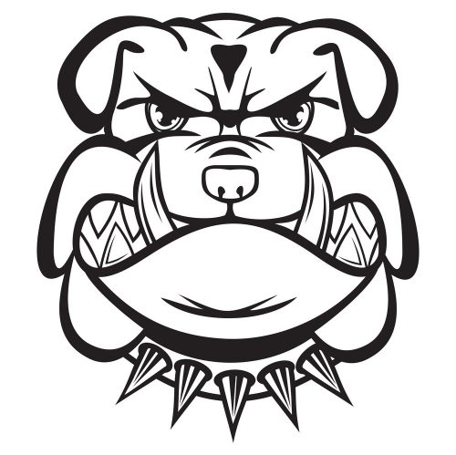 Bulldog matrica 17