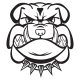 Bulldog matrica 17