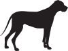 Német dog matrica 8