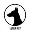 Egyedi neves Dobermann matrica