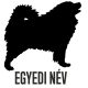 Szamojéd matrica egyedi névvel
