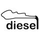 Diesel - Szélvédő matrica