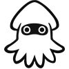 Super Mario Blooper matrica