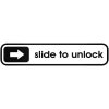 Slide to Unlock matrica