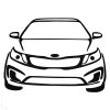Kia RIO "1" matrica