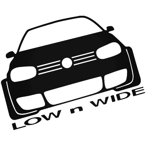 Volkswagen matrica Low and Wide
