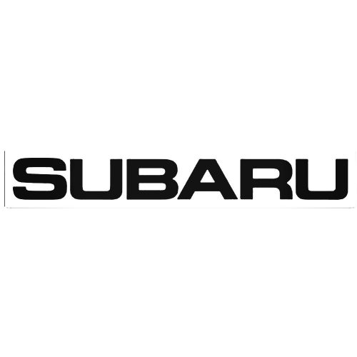 SUBARU matrica felirat