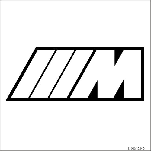 BMW M Logó matrica 2