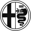 Alfa Romeo embléma matrica 3
