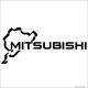 Mitsubishi Nürburgring matrica