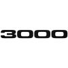 3000 felirat - Szélvédő matrica