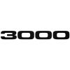 3000 felirat "1" - Szélvédő matrica