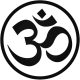 Yoga szimbólum matrica
