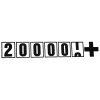 200000+ - Szélvédő matrica