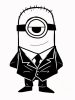 Öltönyös Minion Autómatrica