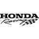 Honda Racing zászlóval matrica