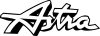 Opel felirat ASTRA matrica