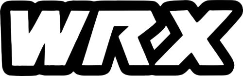 SUBARU WRX matrica felirat