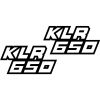Kawasaki KLR 650 matrica készlet