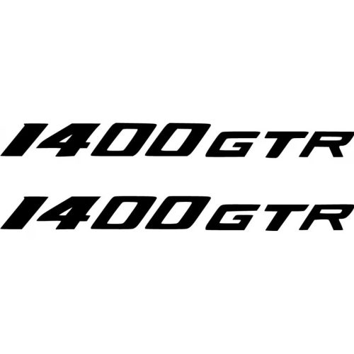 Kawasaki 1400 GTR matrica készlet