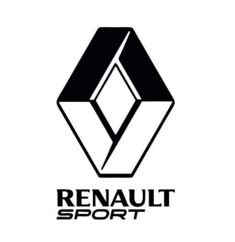 Renault Sport matrica emlémával