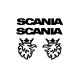 Scania kamion matrica szett