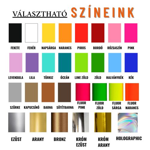 Egyedi postaláda felirat