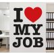 I Love My Job matrica