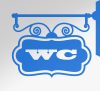 Vintage WC matrica