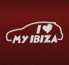 I Love my Ibiza matrica