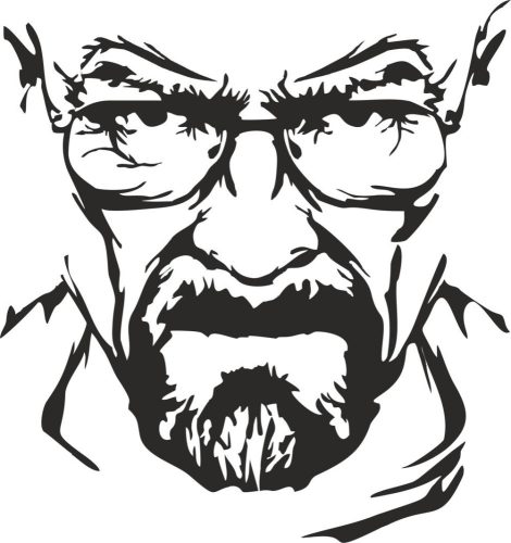 Heisenberg matrica autóra 30 cm