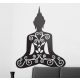 Buddha spirituális matrica