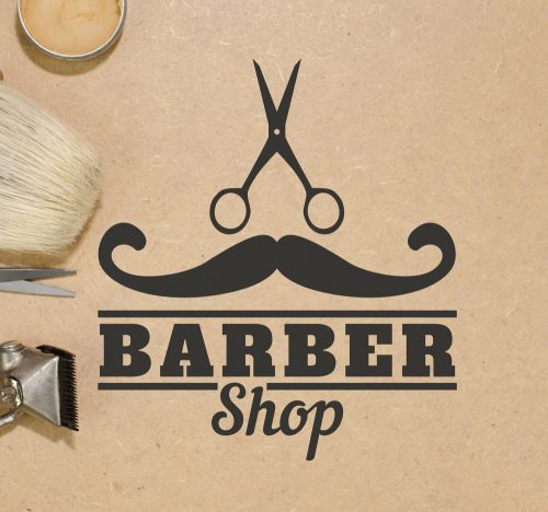 Barber Shop üzlet matrica