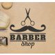 Barber Shop üzlet matrica