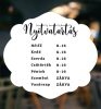 Prémium nyitvatartás matrica 17