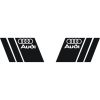 Audi matrica készlet 2 db