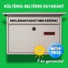 Postaláda matrica reklámanyagot nem kérünk