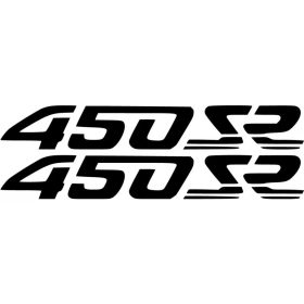 Honda 450SR matrica készlet