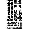 Kawasaki GPZ 500 matrica szett