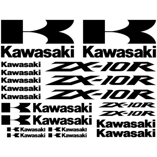 Kawasaki ZX-10R matrica szett