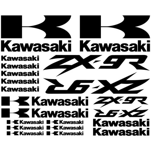 Kawasaki ZX 9R matrica szett