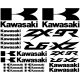 Kawasaki ZX 9R matrica szett